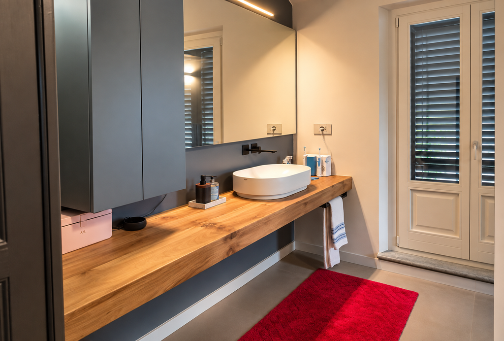 Bagno su misura realizzato a Torino